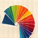 Icona di una mazzetta colori